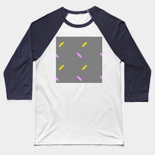 Background illustration memphis, decorative design pattern Baseball T-Shirt